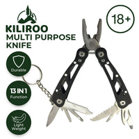 Thumbnail for KILIROO Multi Purpose Knife - Black