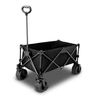 Thumbnail for KILIROO Folding Wagon Trolley Cart (Black)