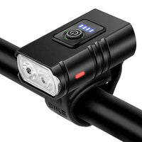 Thumbnail for KILIROO USB Rechargeable Bike Light with Tail Light (2 Bulb)