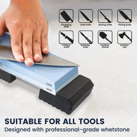 Thumbnail for Miraklass Sharpening Stone Set (1000/6000 Grit)