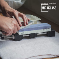 Thumbnail for Miraklass Sharpening Stone Set (1000/6000 Grit)