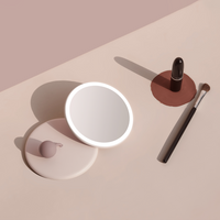 Thumbnail for Muid Mini Q Handheld Mirror Pink