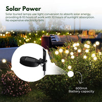 Thumbnail for NOVEDEN 3 Pieces Solar Powered Firefly Lights (Warm)