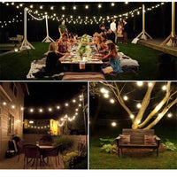 Thumbnail for NOVEDEN 200 Light Bulb Solar String Light (Warm Light)