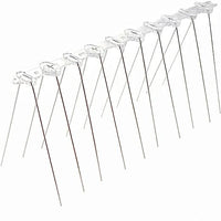 Thumbnail for NOVEDEN 20Pcs X 25CM Anti Bird Repellent Stainless Steel Bird Spikes (Silver)