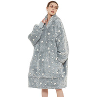 Thumbnail for GOMINIMO Hoodie Blanket Glow In Dark Star