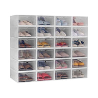 Thumbnail for GOMINIMO Plastic Shoe Box 24 pcs (White)