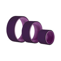 Thumbnail for Verpeak Yoga Wheel 3 pieces set ( 3 Verpeak Yoga Wheel ) (Purple)