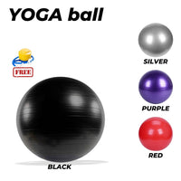 Thumbnail for VERPEAK Yoga Ball 55cm (Black)