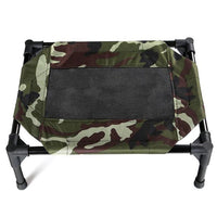 Thumbnail for Floofi Elevated Camping Pet Bed (M Army)