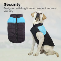 Thumbnail for Floofi Pet Winter Vest (L Blue)