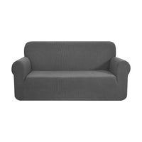 Thumbnail for GOMINIMO Polyester Jacquard Sofa Cover 2 Seater (Grey)