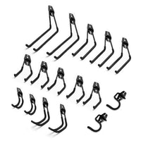 Thumbnail for RYNOMATE 16 Pack Garage Hooks Heavy Duty (Black)