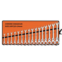 Thumbnail for RYNOMATE 6-24mm Ratchet Spanner Set (16pcs)