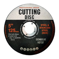 Thumbnail for RYNOMATE 50 Pcs Cutting Wheel Discs 125mm (Black)