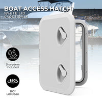 Thumbnail for RYNOMATE Storage Hatch Box with Ultra-Lock Double Door Security System (440x318mm)