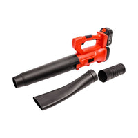 Thumbnail for RYNOMATE 18V Cordless Leaf Blower with Lithium Battery and Charger Kit (Red and Black)