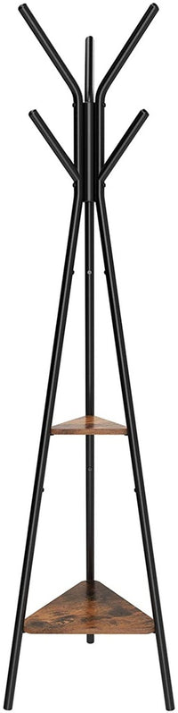Thumbnail for VASAGLE Vintage Coat Rack Stand Black