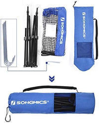 Thumbnail for SONGMICS 3m Portable Tennis Badminton Net Blue