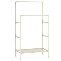 Thumbnail for SONGMICS Metal Coat Rack with 2 Clothes Rails and Shelf