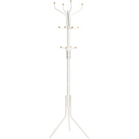 Thumbnail for SONGMICS Metal Coat Rack 182 cm Tall Hall Tree White