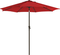 Thumbnail for SONGMICS 2.7m Patio Outdoor Table Umbrella Red