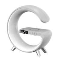 Thumbnail for VOCTUS 5 in 1 Bedside Table Lamp with 15W Quick Wireless Charger (White)