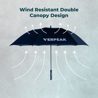 Thumbnail for Verpeak Golf Umbrella Blue 62