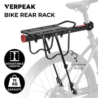 Thumbnail for VERPEAK Bike Rear Rack (Black)