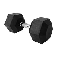 Thumbnail for Verpeak Rubber Hex Dumbbells 12.5kg -