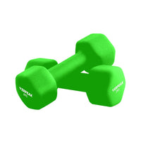 Thumbnail for Verpeak Neoprene Dumbbell 2kg x 2 Green