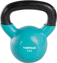 Thumbnail for Verpeak Vinyl Kettlebell 6kg Turquoise