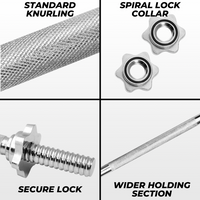 Thumbnail for Verpeak Standard Barbell 150CM Straight