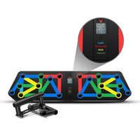 Thumbnail for VERPEAK 13 in 1 Foldable Push Up Board (Black)