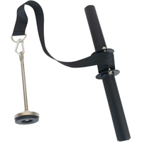 Thumbnail for VERPEAK Wrist Roller Forearm with Soft Foam Grip Handles (Black)