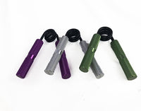 Thumbnail for VERPEAK 3 Pack Metal Hand Grip Strengthener Set with Carry Bag (100lb Purple, 150lb Silver, 200lb Green)