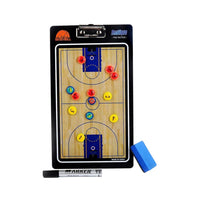 Thumbnail for VERPEAK Foldable Basketball Coaching Board with Magnetic Number Pieces & Marker Pen (Black)