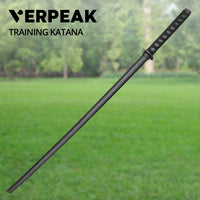 Thumbnail for VERPEAK Polypropylene with Scabbard Training Katana Removable Hand Guards Black