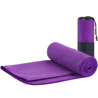Thumbnail for VERPEAK Quick Dry Gym Sport Towel 110*175CM (Purple)