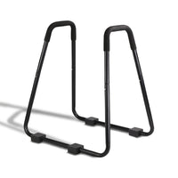 Thumbnail for VERPEAK All-in-One Parallel Bars with Dip Station (Black)