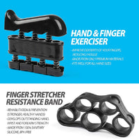 Thumbnail for VERPEAK 5 in 1 Hand Grips, Adjustable Hand Grip Strengthener Kit with Carry Bag