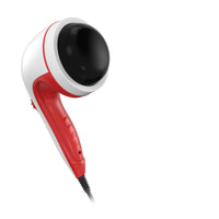 Thumbnail for Handheld Vibration Massager Red - 4 Interchangeable Heads Adjustable Speed