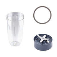 Thumbnail for For Nutribullet Extractor Blade + Tall Cup + Grey Seal - 900 and 600 Models