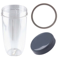 Thumbnail for For Nutribullet Colossal Large Cup + Stay Fresh Lid + Grey Seal - 900 600 Models