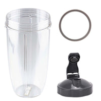 Thumbnail for For Nutribullet Colossal Large Cup + Fliptop Lid + Grey Seal - 900 600 Models