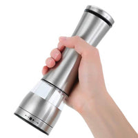 Thumbnail for Electric Battery Salt or Pepper Grinder Adjustable Shakers Automatic Stainless Mill