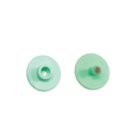 Thumbnail for 100x Cattle Ear Tags Set - Round Green Blank Pig Sheep Goat Cow Livestock Label