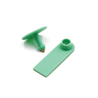 Thumbnail for 100x Cattle Ear Tags 5x2cm Set - Mini Green Blank Pig Goat Livestock Label