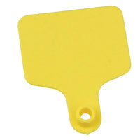 Thumbnail for 100x Cattle Ear Tags 6x7cm Set - Medium Yellow Blank Cow Sheep Livestock Label