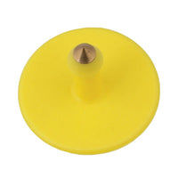 Thumbnail for 100x Cattle Ear Tags 6x7cm Set - Medium Yellow Blank Cow Sheep Livestock Label